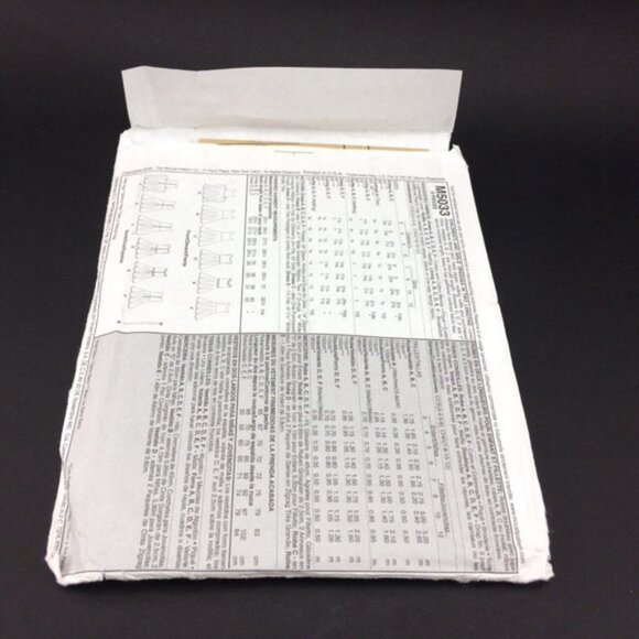 McCalls 5033 Pattern Girls Childrens Sleeveless Summer Spring Dress Sz 3-6 Uncut - Picture 5 of 11